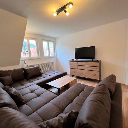 Ferienwohnung Kinzigblick - Balkon - Fuer Kinder - Mit Bettwaesche & Handtuecher 斯堪肯塞尔 外观 照片