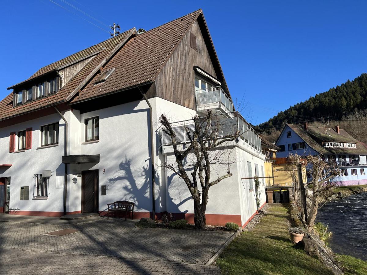Ferienwohnung Kinzigblick - Balkon - Fuer Kinder - Mit Bettwaesche & Handtuecher 斯堪肯塞尔 外观 照片