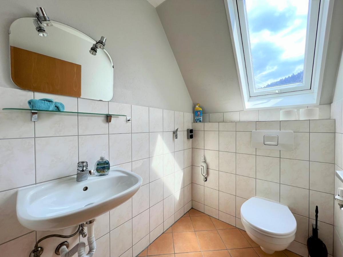 Ferienwohnung Kinzigblick - Balkon - Fuer Kinder - Mit Bettwaesche & Handtuecher 斯堪肯塞尔 外观 照片