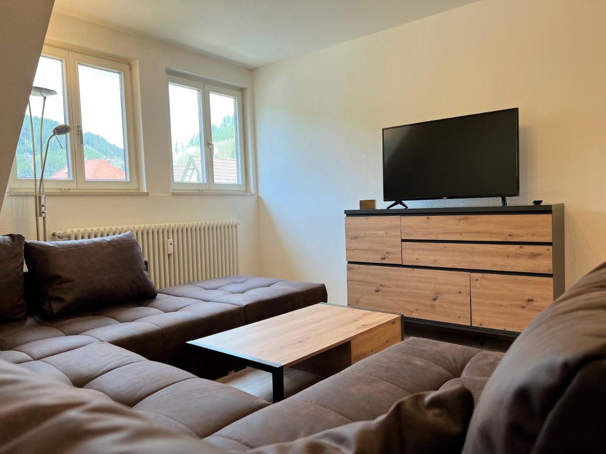 Ferienwohnung Kinzigblick - Balkon - Fuer Kinder - Mit Bettwaesche & Handtuecher 斯堪肯塞尔 外观 照片